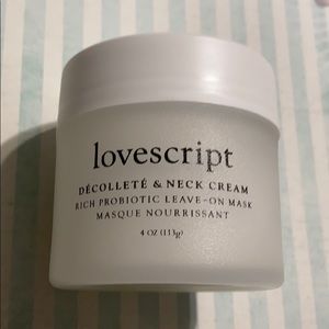 Lovescript: Décolleté and Neck Cream